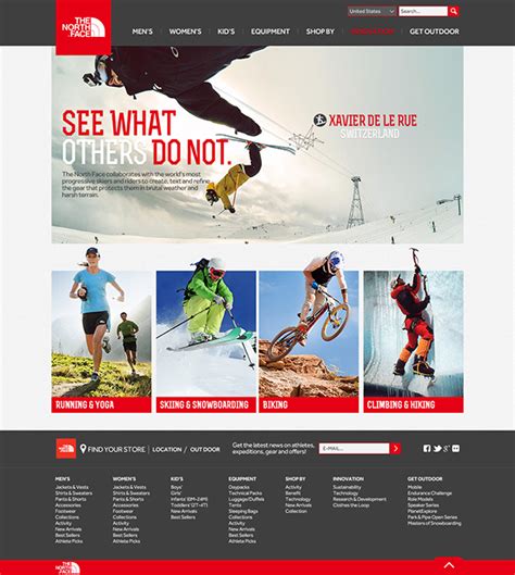 north face official website.